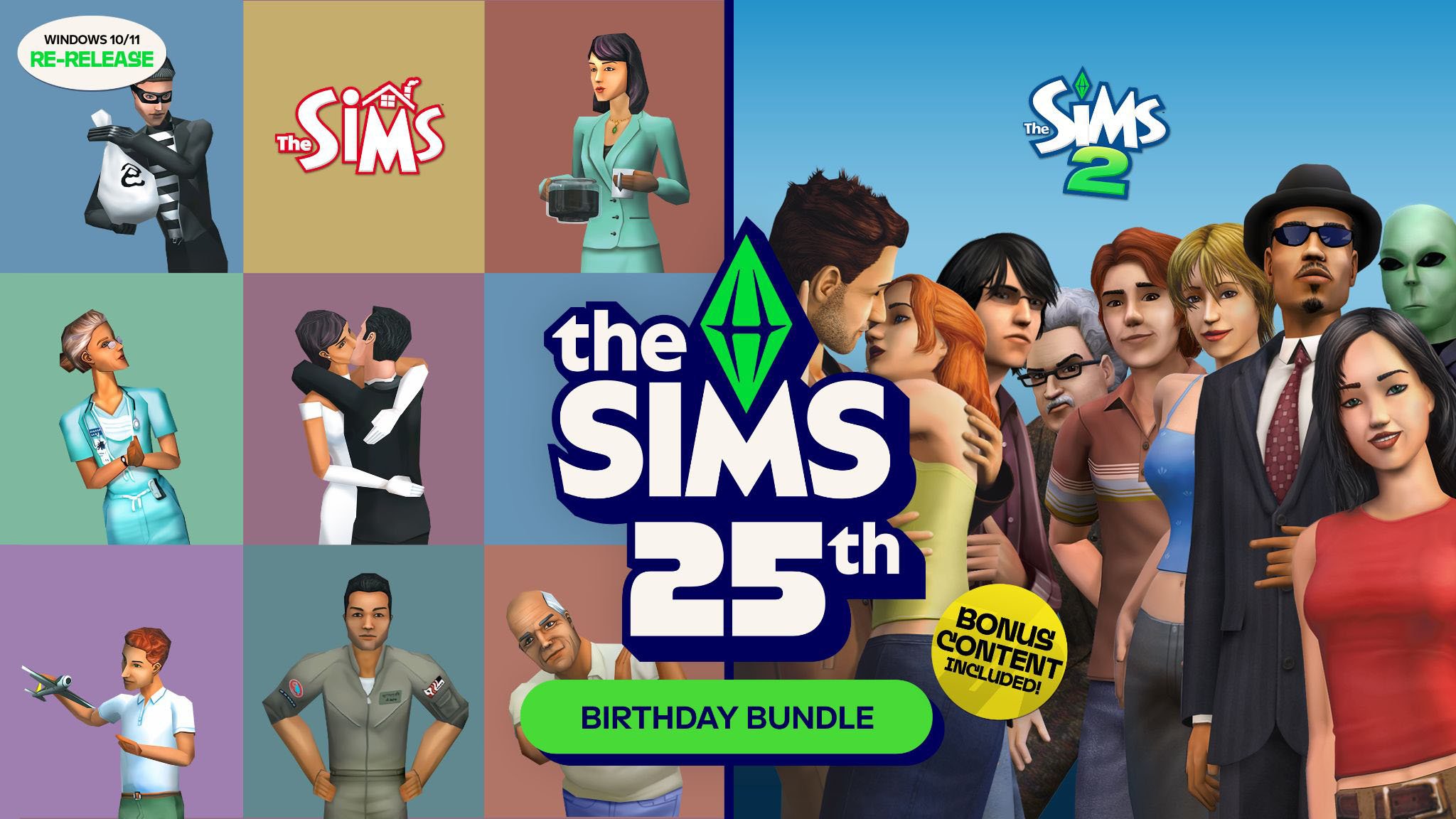 Les Sims et les collections héritées Sims 2 annoncées